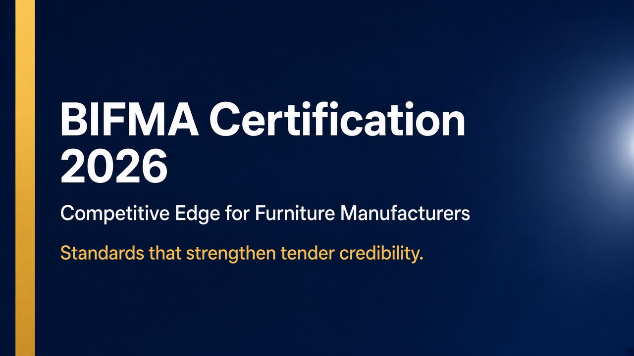 BIFMA Certification 2026: The Competitive Edge for Furniture Manufacturers in Kerala